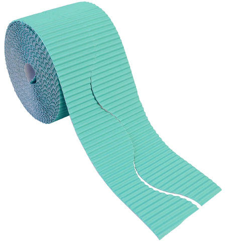 Bordette Corrugated Display Roll - Bright Blue (2 x 7.5m) 15 Metres