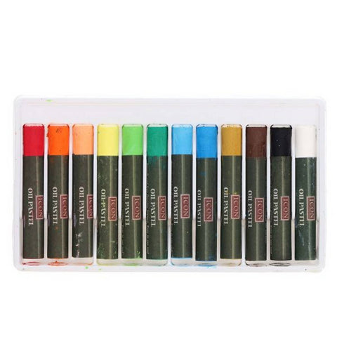 Icon Professional Oil Pastels 12 Pack
