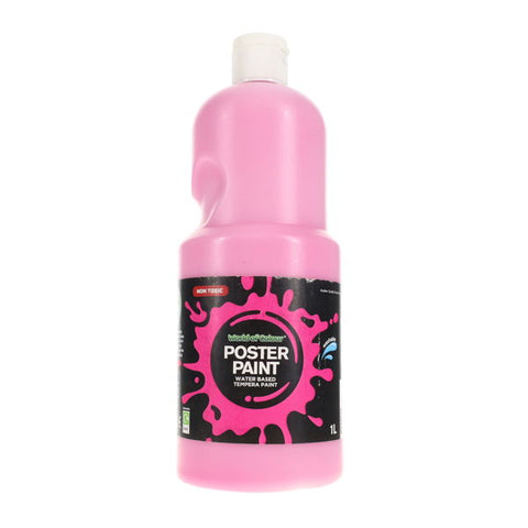 World of Colour Poster Paint 1 Litre - Magenta