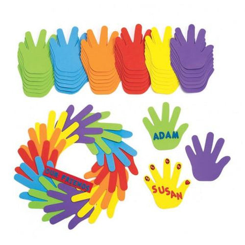 Happy Hands Foam Shapes - Set of 150