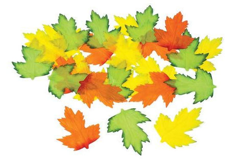 Fabric Autumn Leaves - 200 Pieces