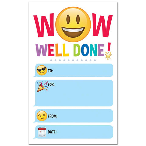 Emoji Fun Well Done! Award