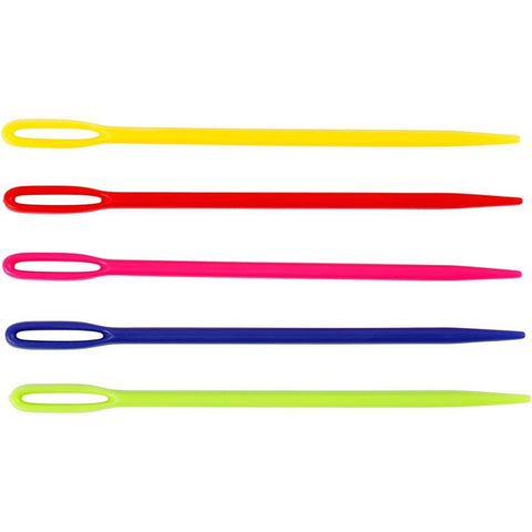 Yarn Needles Assorted Colours Pack of 50 - Length 7cm