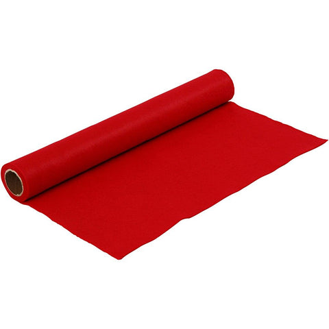 Craft Felt Roll - Red 1 Metre 180-200 g/m2