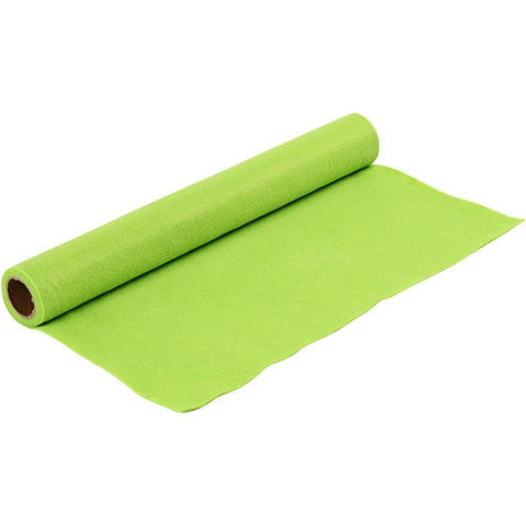 Craft Felt Roll - Light Green 1 Metre 180-200 g/m2