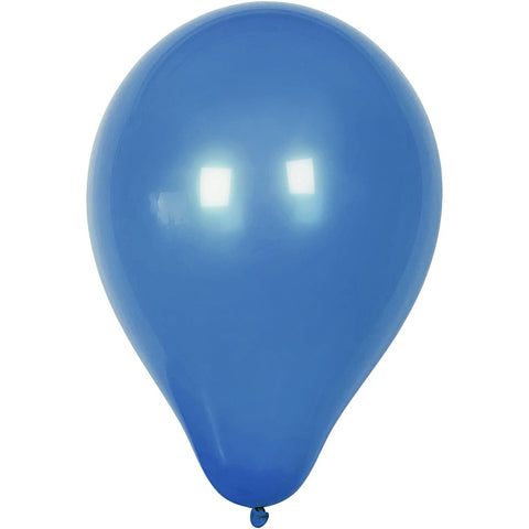 Balloons - Round Dark Blue 23cm Pack of 10