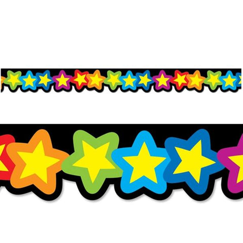 Rainbow of Stars Border