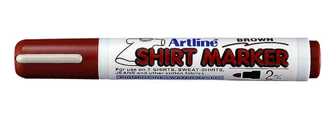 Artline T-Shirt Marker Brown