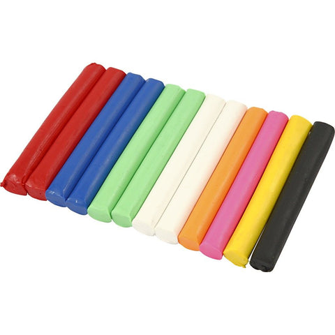 Soft Clay - Modelling Dough - Assorted Colours - 200g