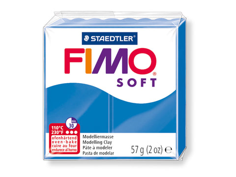 Fimo Soft Polymer Clay -  Pacific Blue 56g
