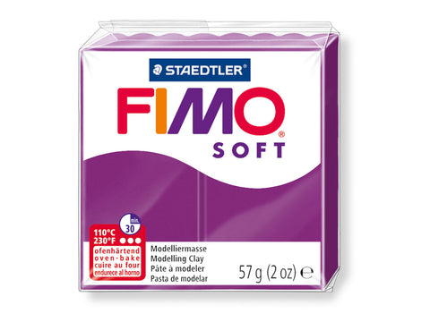 Fimo Soft Polymer Clay -  Purple 56g