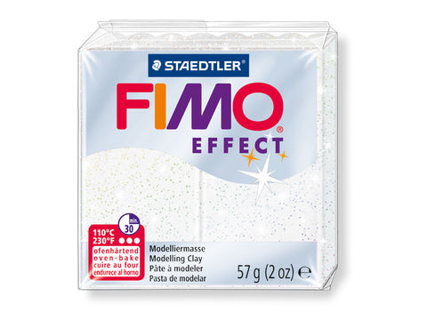 Fimo Effect Polymer Clay - Translucent White 56g