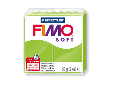 Fimo Soft Polymer Clay -  Apple Green 56g