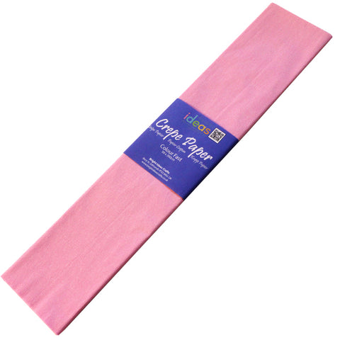 Crepe Paper - Pink 50cm x 2.5metres