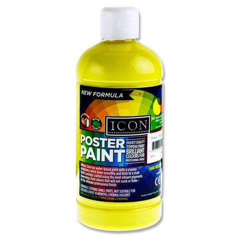 Yellow (Lemon) - Icon Art Poster Paint 500ml