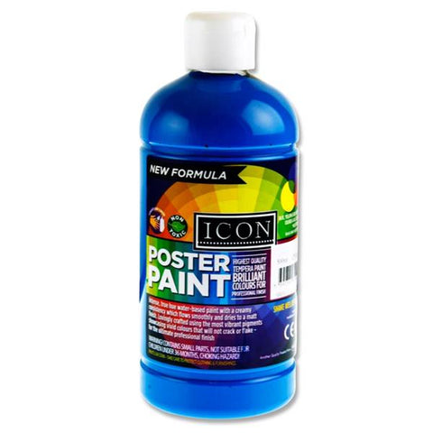 Sky Blue (Cyan) - Icon Art Poster Paint 500ml