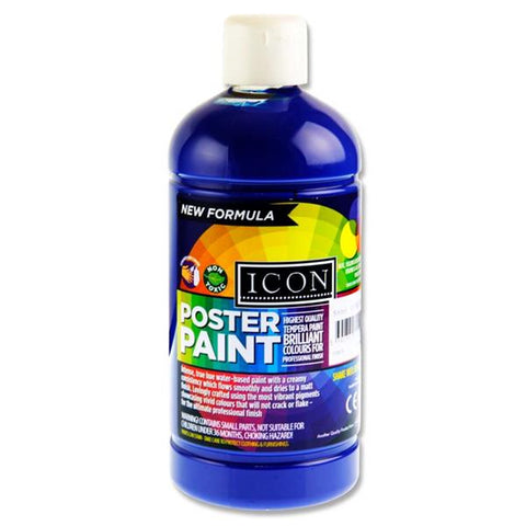 Blue (Ultramarine) - Icon Art Poster Paint 500ml