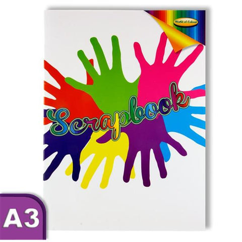 World of Colour Scrapbook  A3 60 Pages