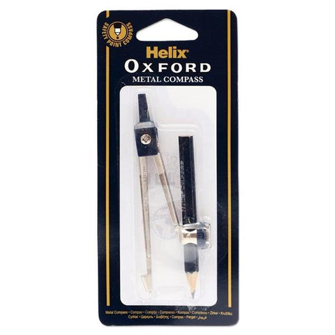 Helix Oxford Metal Compass & Pencil Set
