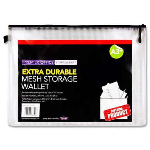 Premier Universal A3+ Durable Mesh Storage Wallet