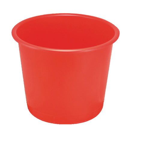 Q-Connect Waste Bin 15 Litre Red