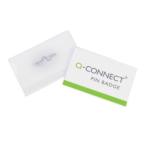 Q-Connect Pin Badge 54x90mm (50 Pack)
