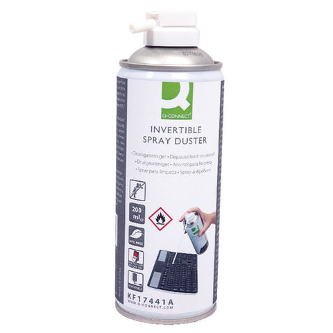 Q-Connect HFC Free Air Duster 200ml Invertible HFC