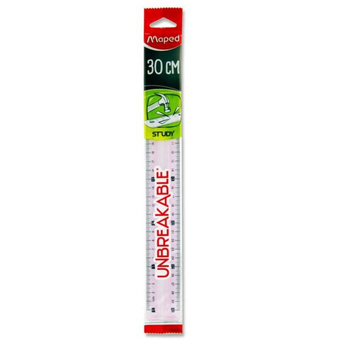 Maped Study Unbreakable Ruler 30cm