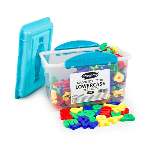 Show-me Magnetic Letters - Lowercase Tub of 286 Pieces