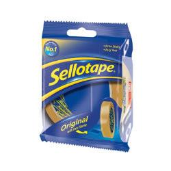 Sellotape® Original Golden Clear Sticky Tape – 24mm x 66m