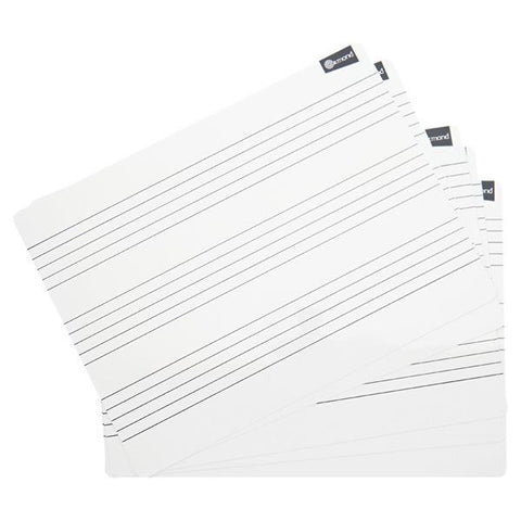 Ormond Dry Wipe Boards Set of 10 - Music