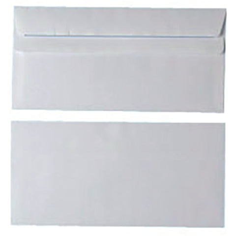Envelopes DL 80gsm Self Seal White (Pack of 1000) WX3454