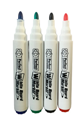 Perfect Whiteboard Markers Assorted 4 Pack