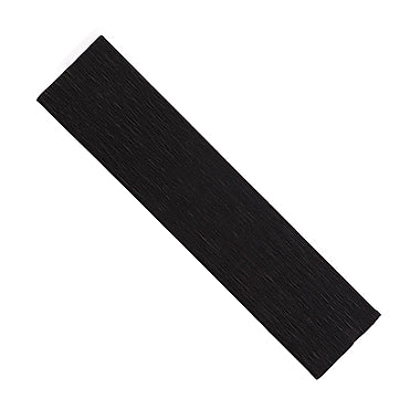 Crepe Paper - Black 50cm x 2.5metres