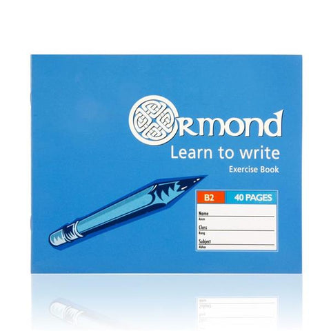 Ormond B2 Learn To Write Copy Book 40 Pages