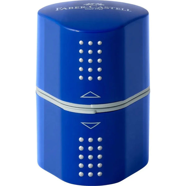 Faber-Castell Grip Trio Sharpener - Blue