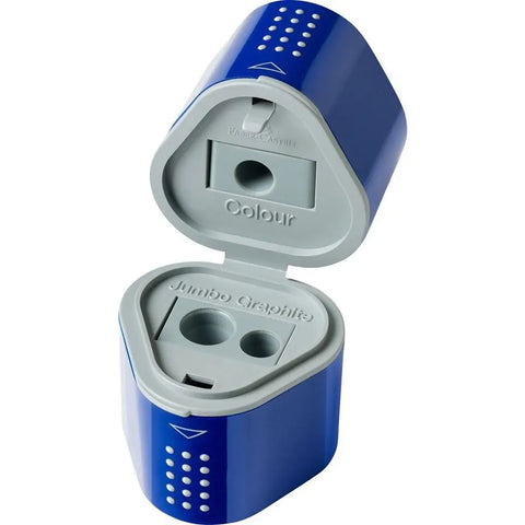 Faber-Castell Grip Trio Sharpener - Blue