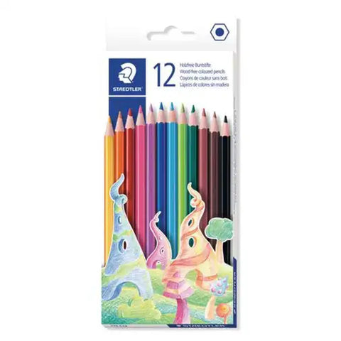 Staedtler Colouring Pencils Assorted Colours Pack 12