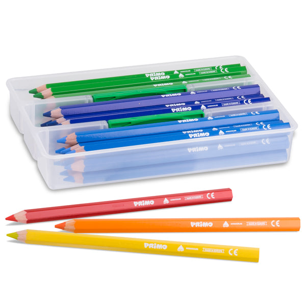 Primo Jumbo Colouring Pencils - School Box Set 120