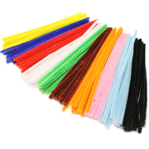 Pipe Cleaners - Assorted Colours 15cm Pack of 100