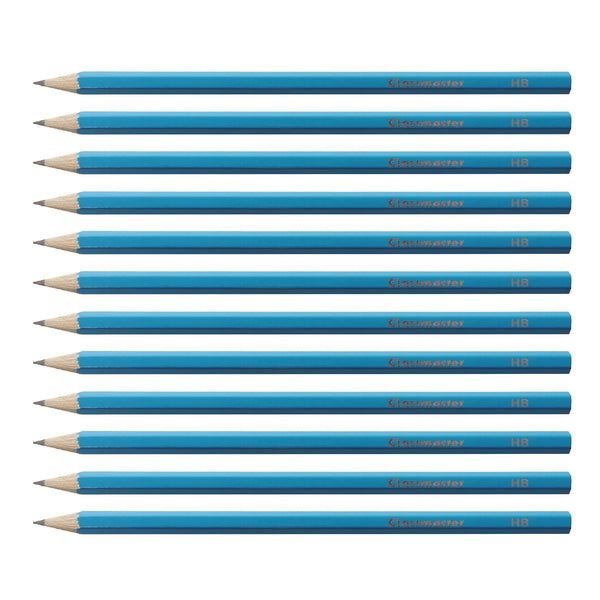 Classmaster Classroom Graphite HB Pencils (Pack of 12)
