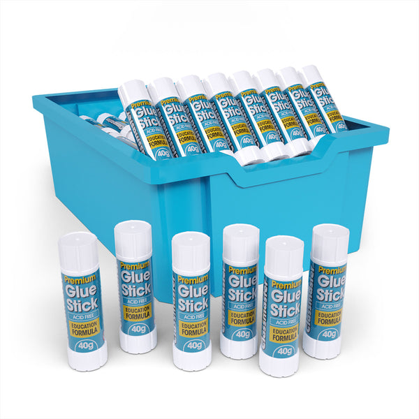 Classmaster Glue Stick Large 40gm Class Tray 100