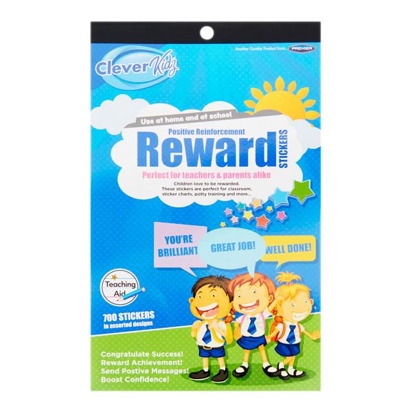 Clever Kidz Book 700+ Teachers Reward Stickers