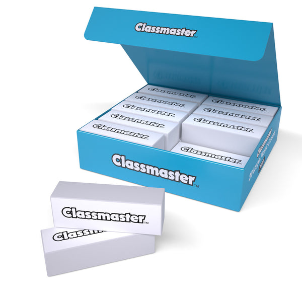 Classmaster Pencil Eraser White Box of 20