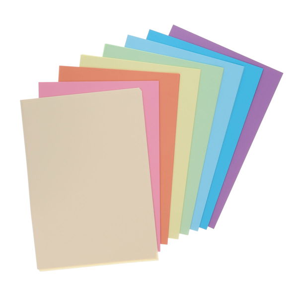 Lasercol A4 Assorted Colour Paper 250 Sheets 80gsm - Pastel