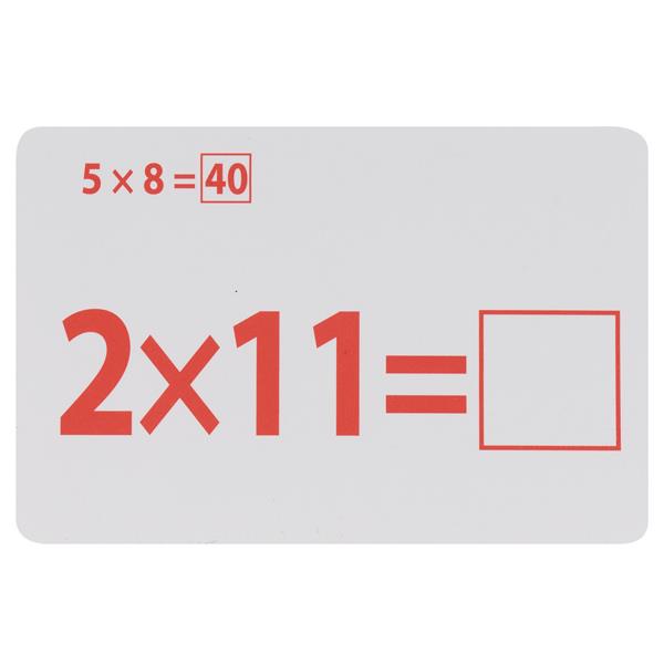 Mathematical Flash Cards - Multiplication Pack 27