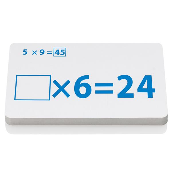 Mathematical Flash Cards - Multiplication Pack 27