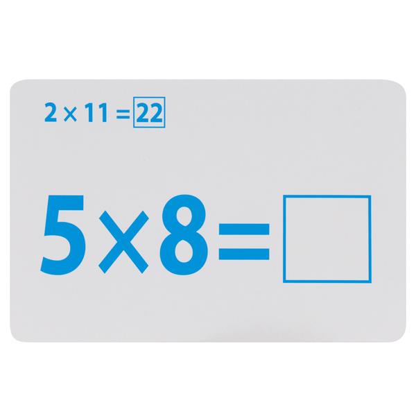 Mathematical Flash Cards - Multiplication Pack 27