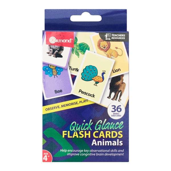 Education Flash Cards Pack 36 - Animals