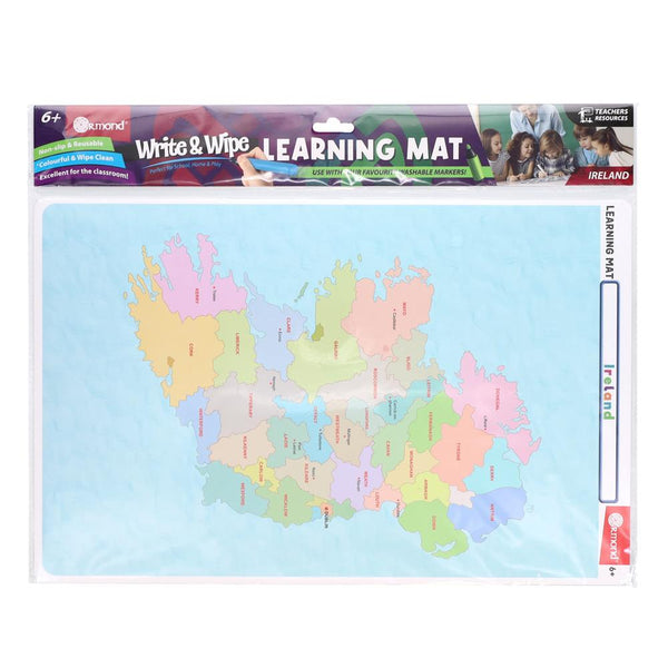 Learning Mat - Ireland Map